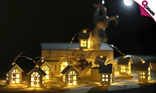 Mini House-Themed LED String Lights!